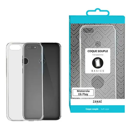 Coque Softgel pour Motorola Moto E6 Play Transparent