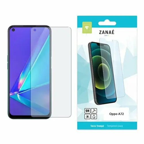 Film Protecteur en verre trempe pour Oppo A72 Transparent